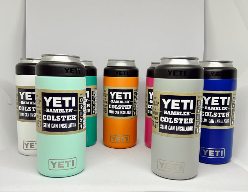 YETI Rambler Colster Slim Can Insulator - Bimini Pink