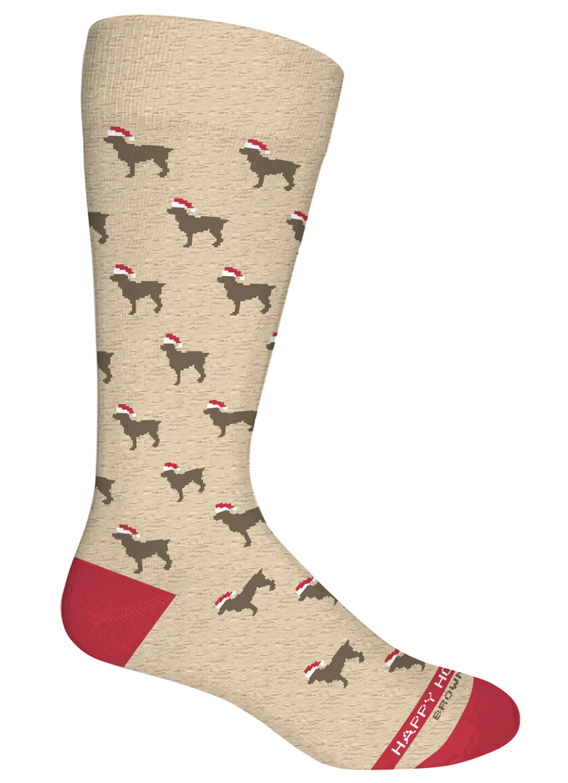 Brown Dog Socks**