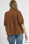 The Braley Brown Top