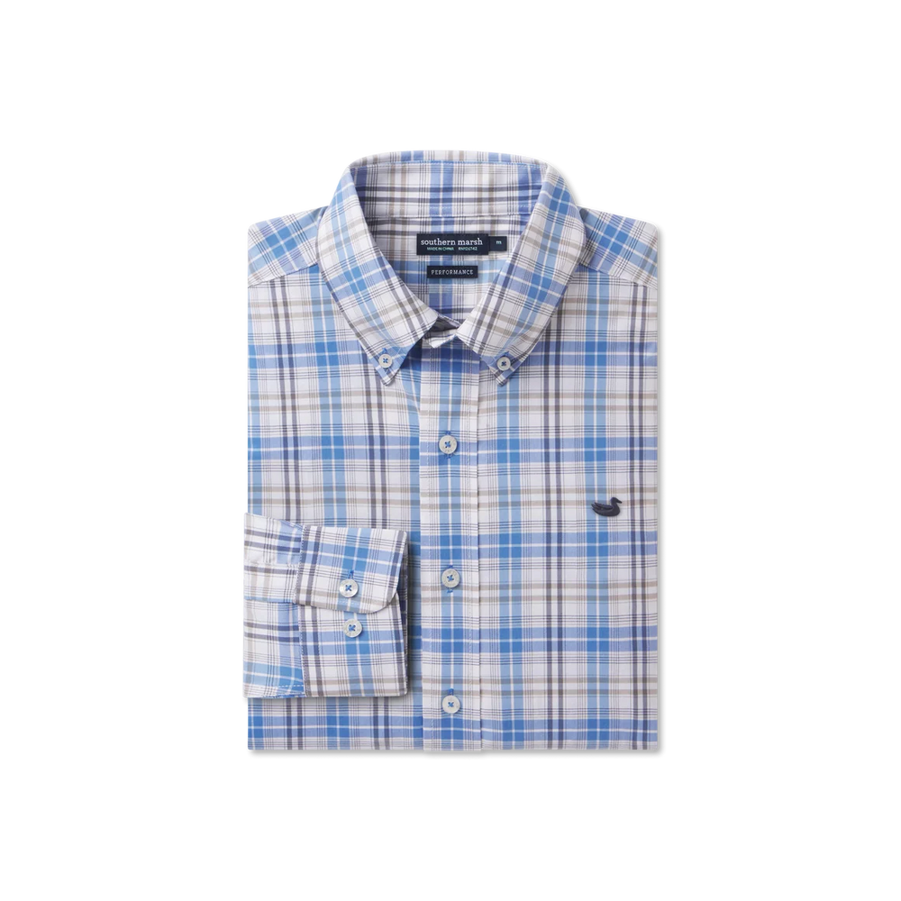 Slate & Burnt Taupe Plaid