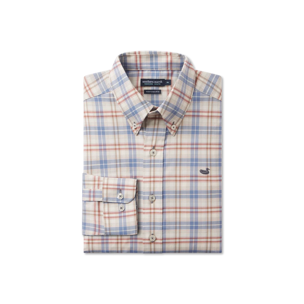 French Blue & Navy Plaid
