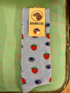 Brown Dog Socks**