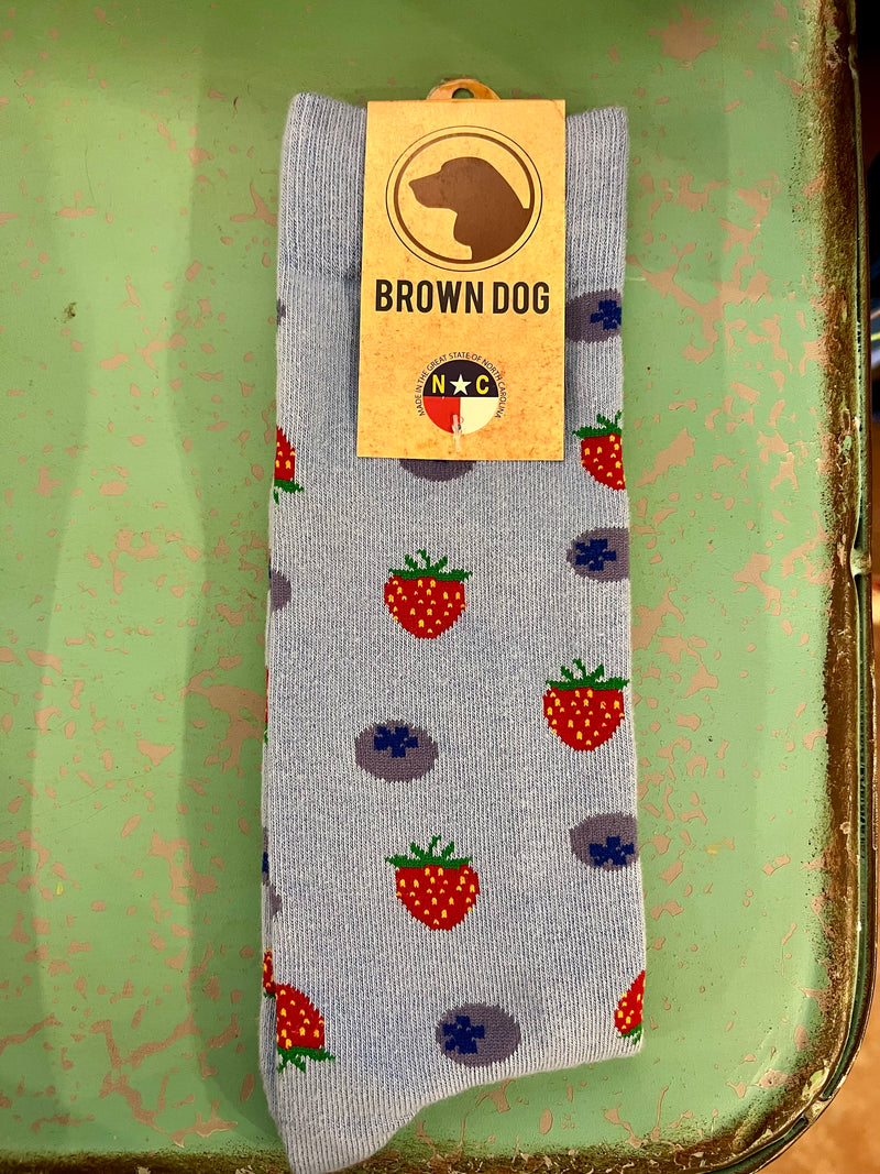 Brown Dog Socks**