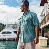 Aftco Dorsal Short Sleeve Button Down