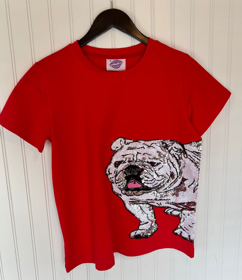 Wrap Around Bulldog Tee