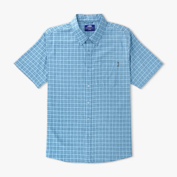 Aftco Dorsal Short Sleeve Button Down