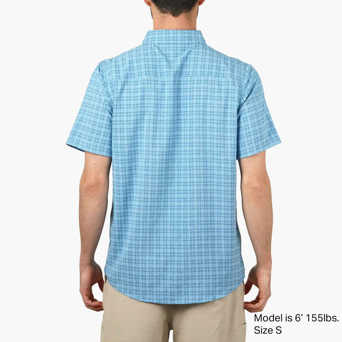 Aftco Dorsal Short Sleeve Button Down