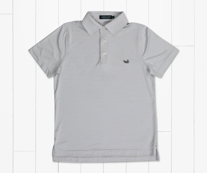 S Marsh Y Bermuda Perf. Polo