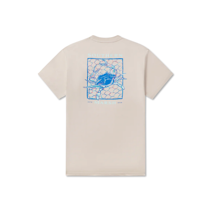 Southern Marsh Blue Crab Short Sleeve Tee