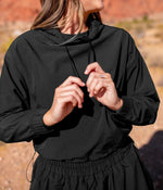 Southern Shirt Company Hybrid Cropped Hoodie