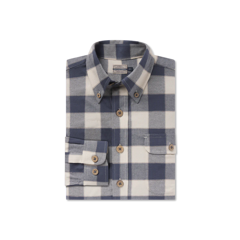 Fayetteville Gingham Flannel Button Down