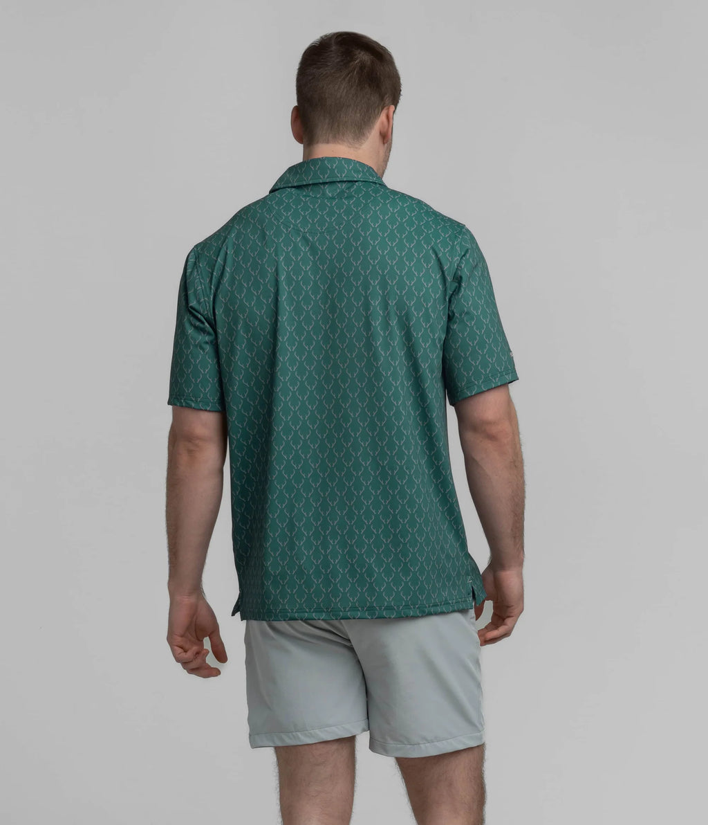 Love of The Hunt Printed Polo