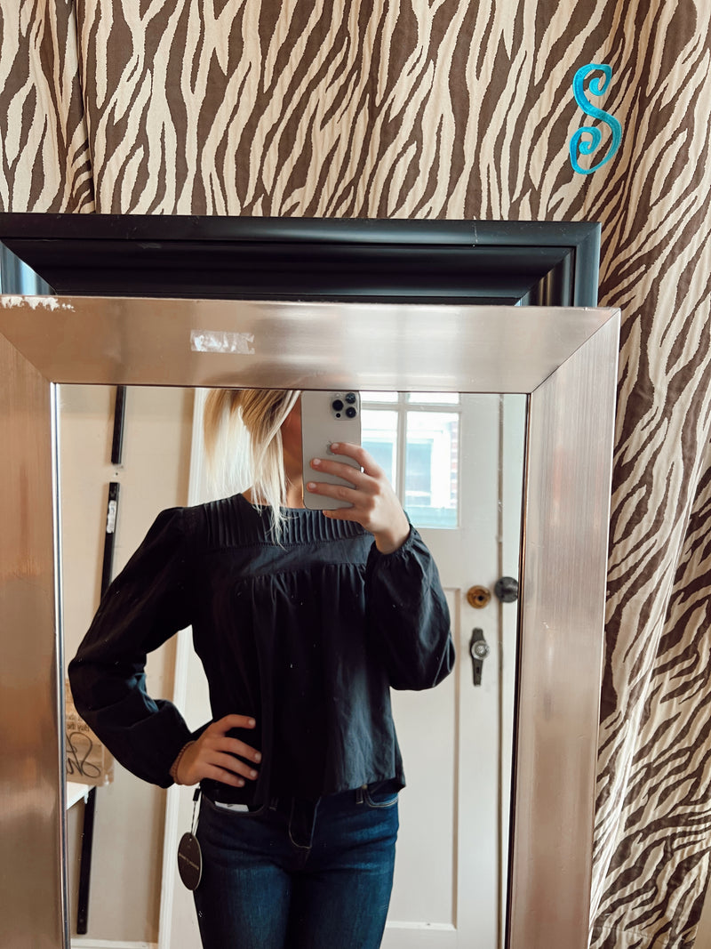The Eloise Pintuck Top