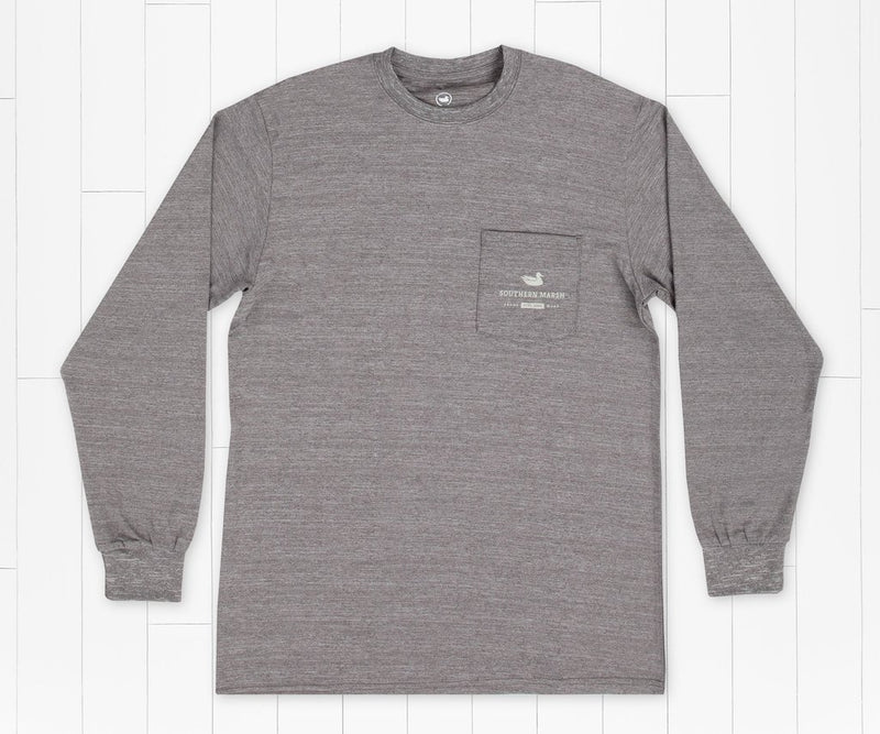 FieldTec Heathered Performance Long Sleeve Tee - Liberty