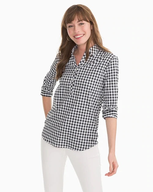 Performance Gameday Gingham Top