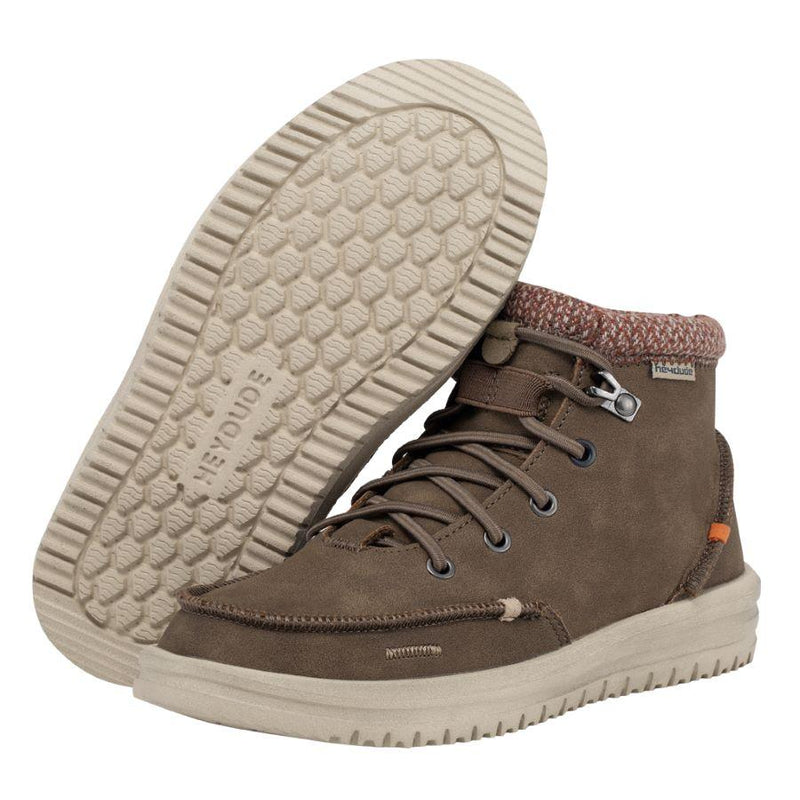 Youth Hey Dude Bradley Boots-Brown