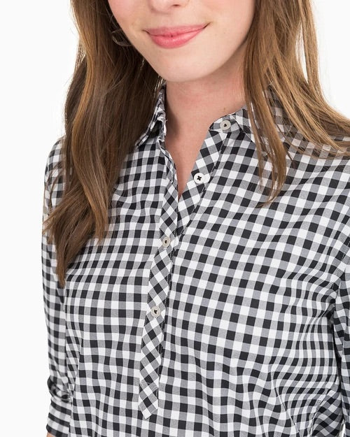 Performance Gameday Gingham Top