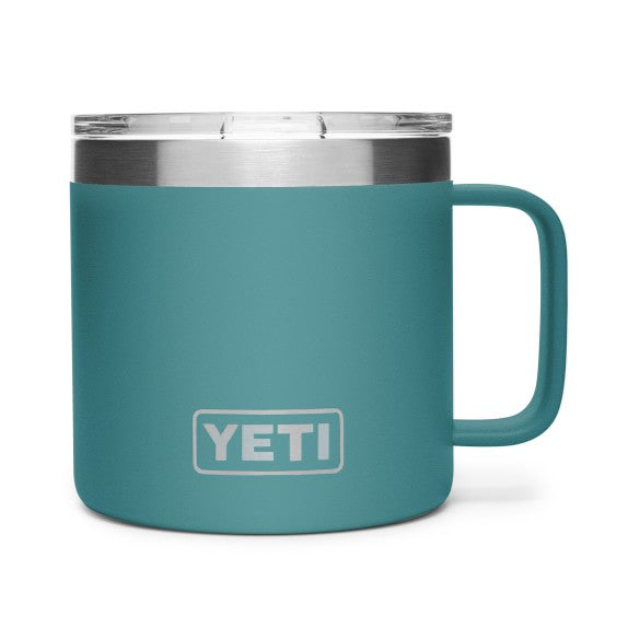 YETI - Rambler - 14oz Mug - Reef Blue