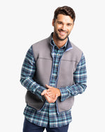M's Southern Tide Ridgepoint Heather Reversible Vest