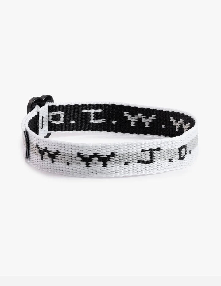 White 2025 wwjd bracelet